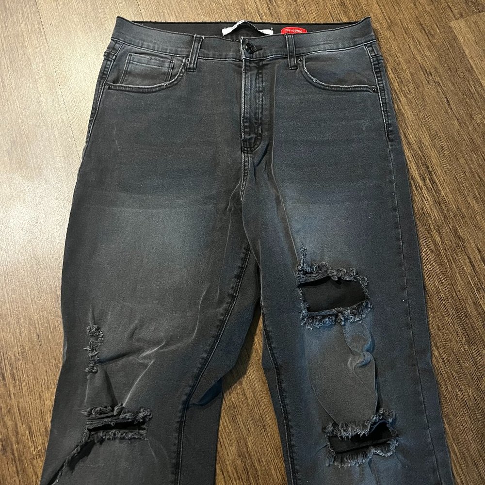 High Waisted Mom Jeans